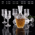 Haonai Classic Glass Whiskey & Wine Decanter Glass Decanter- 900 ml